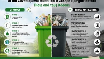 Ανακύκλωση: Οι Πιο Συνηθισμένοι Μύθοι και η Σκληρή Πραγματικότητα Πίσω από τους Κάδους