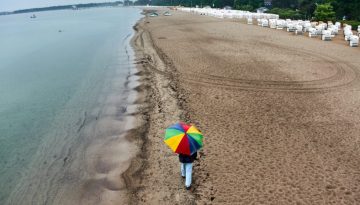Άστατος καιρός στη Γερμανία: Υψηλές θερμοκρασίες με έντονες βροχοπτώσεις