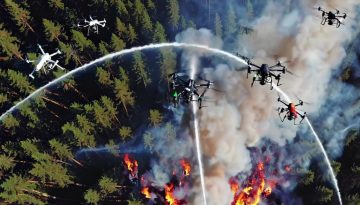 Drones και δορυφόροι στη μάχη με τις πυρκαγιές στην Ελλάδα