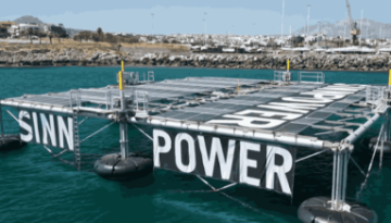 SINN Power στο Ηράκλειο: Ξεκίνησαν οι δοκιμές πλωτής υβριδικής πλατφόρμας παραγωγής καθαρής ενέργειας – ENERGY WORLD