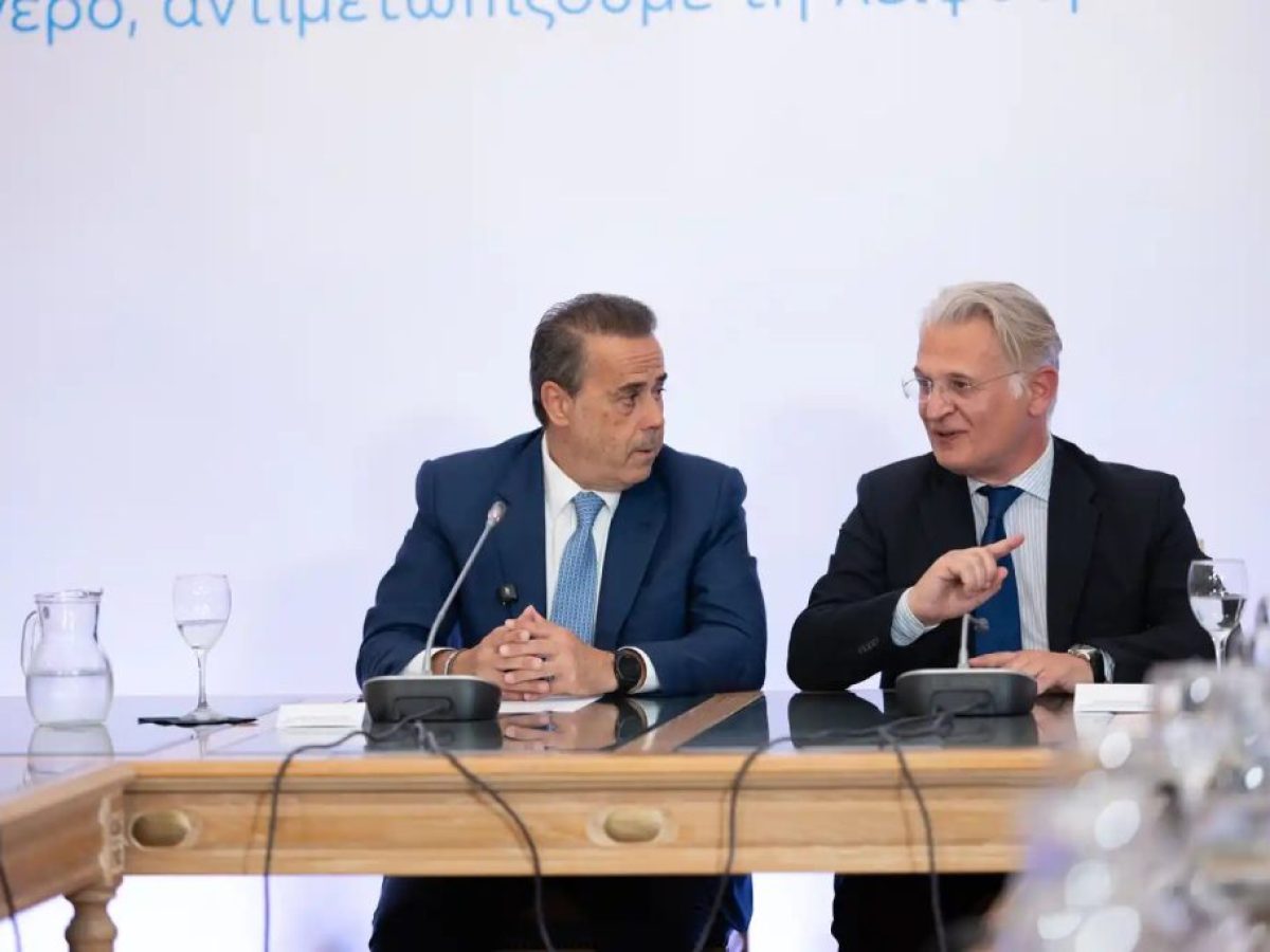 Παπασταύρου: Έξι έργα διαχείρισης υδάτων στην Πελοπόννησο