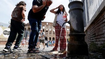 Ο καύσωνας πλήττει για άλλη μια εβδομάδα στην Ιταλία – Στους 40 βαθμούς την Τετάρτη το θερμόμετρο